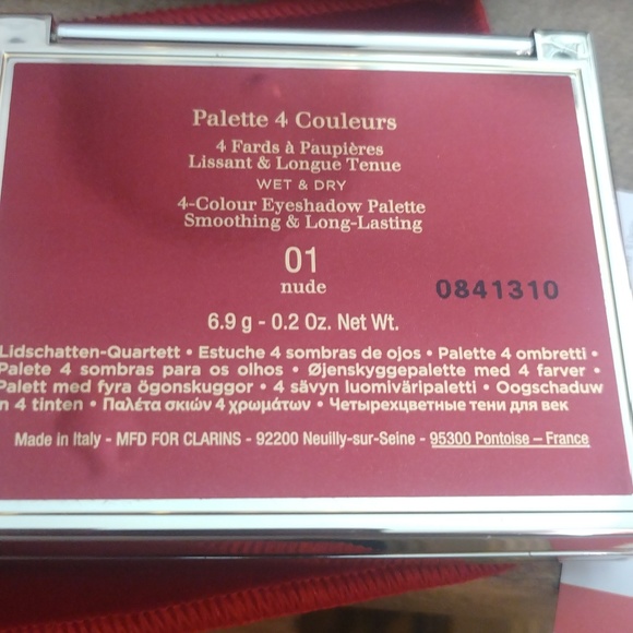 3/$20 NIB Clarins Paris 4 Colour Eyeshadow Palette - Picture 5 of 7